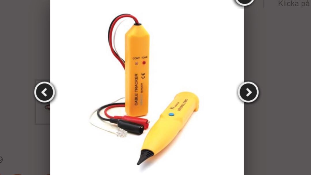 Gräsmattekabelbrottsdetektor