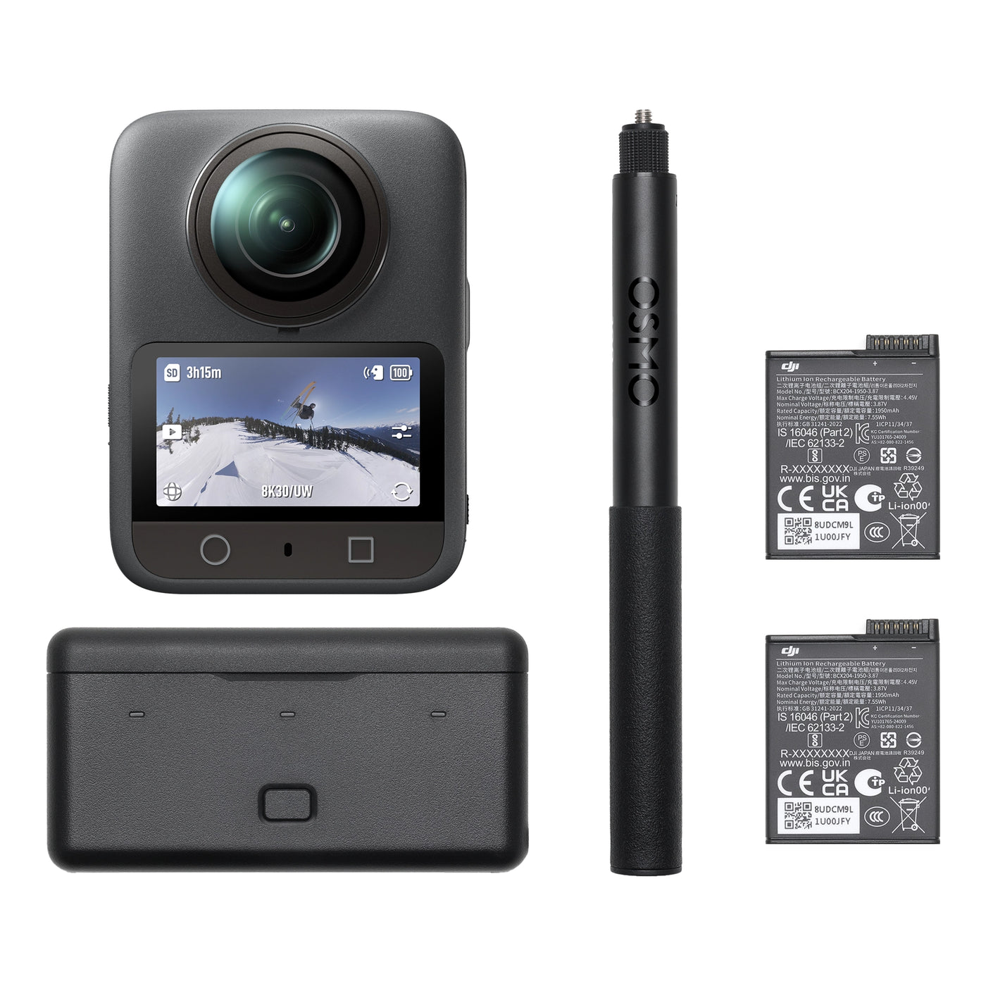 Dji osmo 360 adventure combo action camera - insta360 upgrade