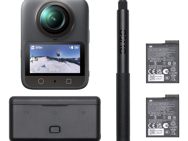 Dji osmo 360 adventure combo action camera - insta360 upgrade