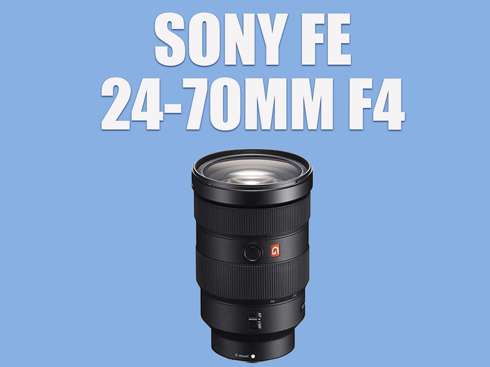 Sony fe 24-70mm f4