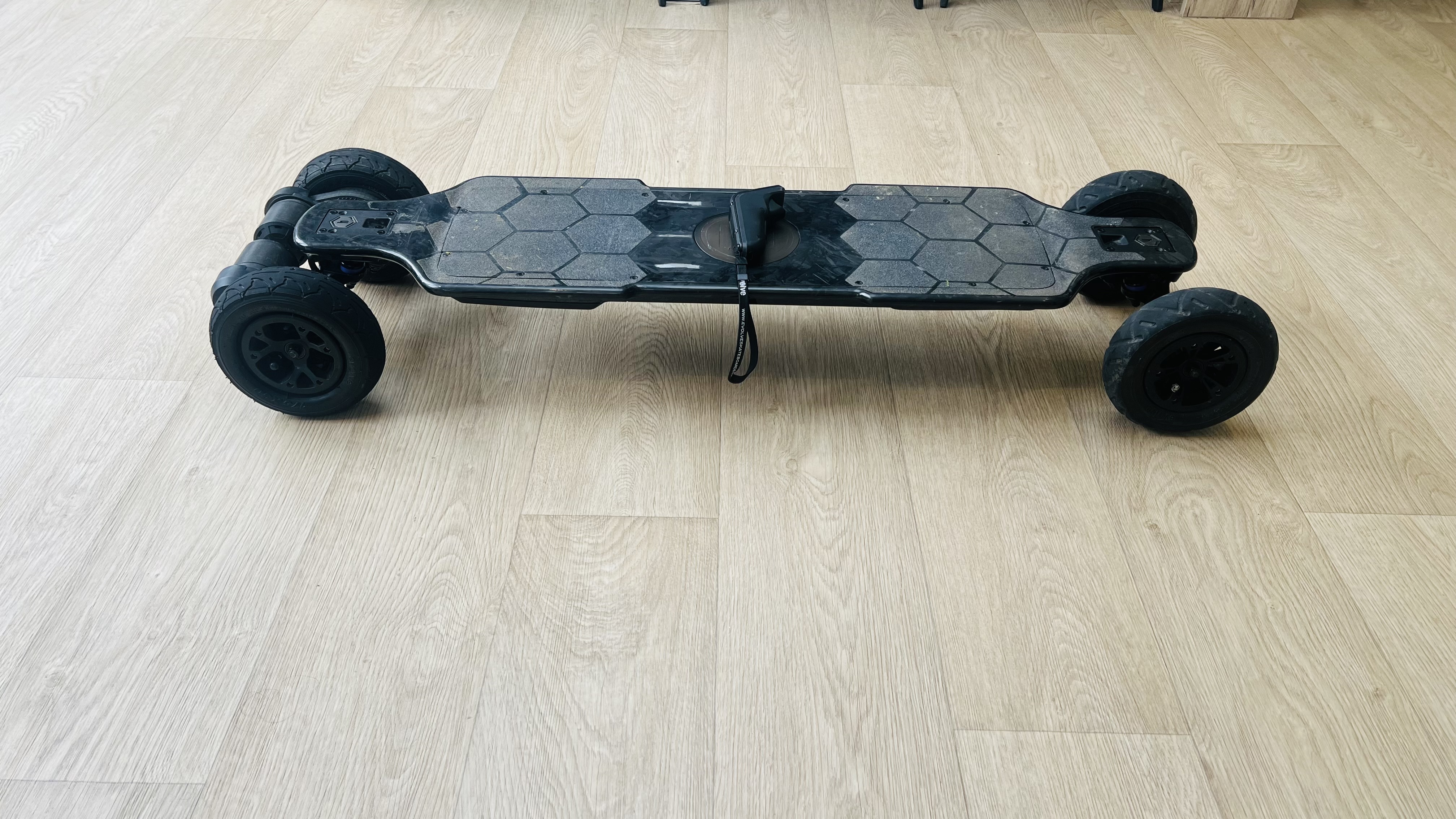 Evolve hadean carbon all-terrain electric longboard