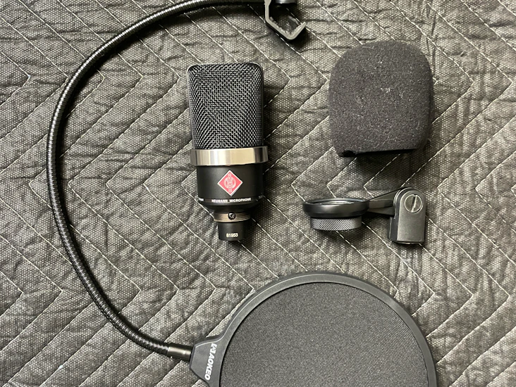 Neumann tlm 102 voiceover mic