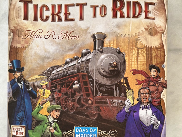 Ticket to ride - strategispel i gott skick