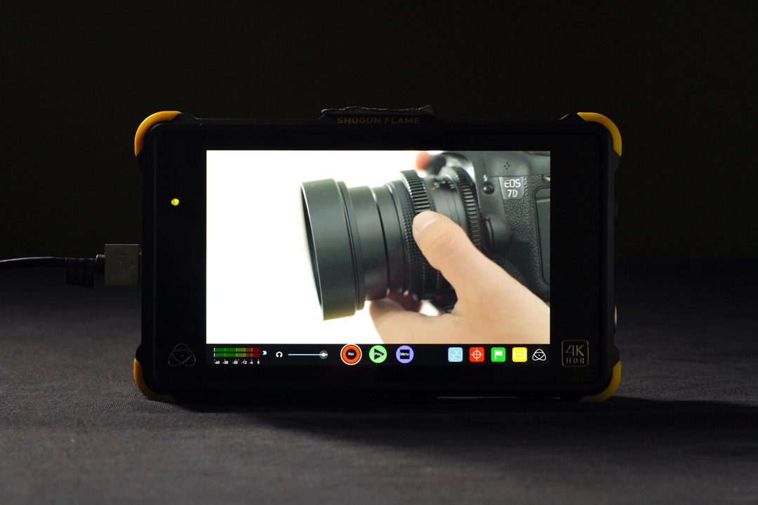 4k opptaker: atomos shogun flame