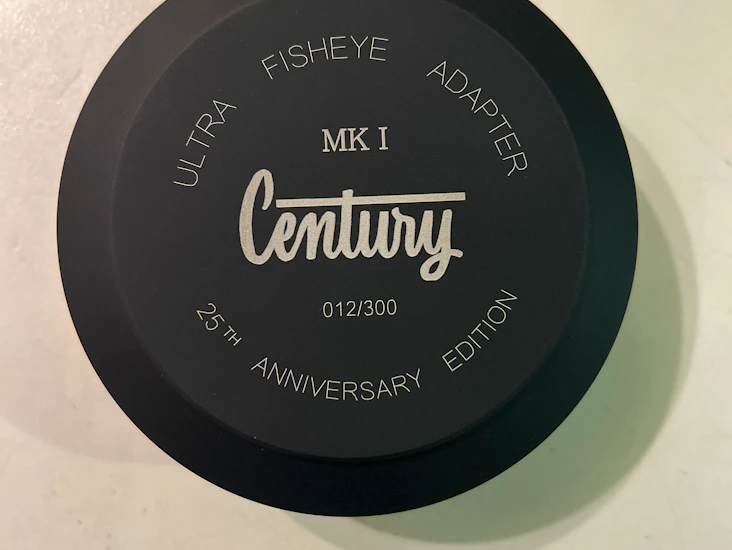 Mk1 century fish eye adapter for vx1000 - bayonet mount