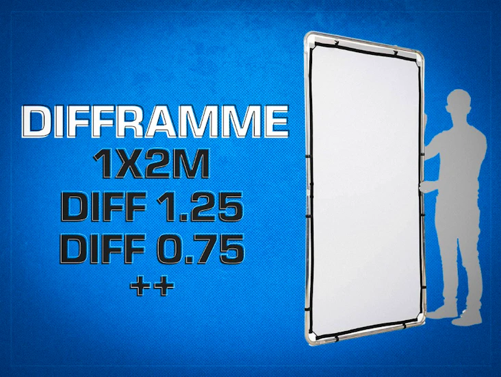 Reflektor / difframme 1x2m manfrotto