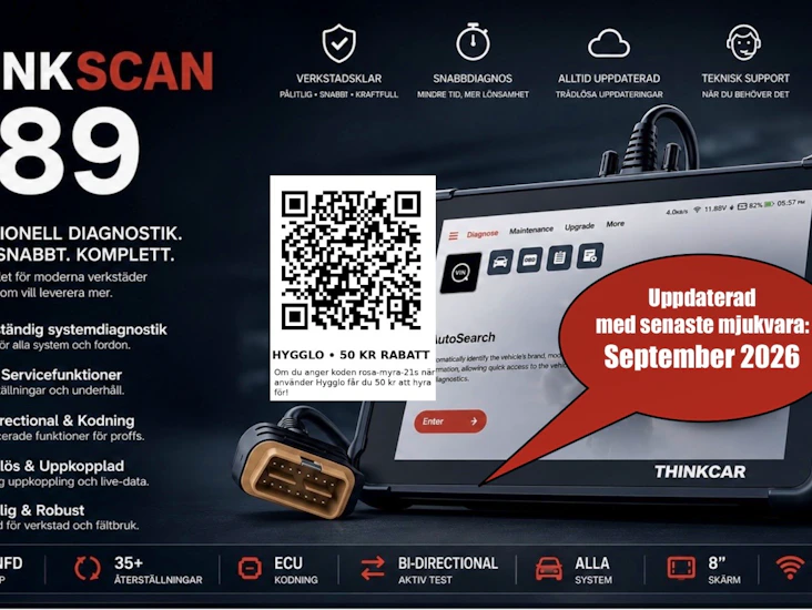 Thinkcar thinkscan +35 service & återställnings funktioner stödjer bi-