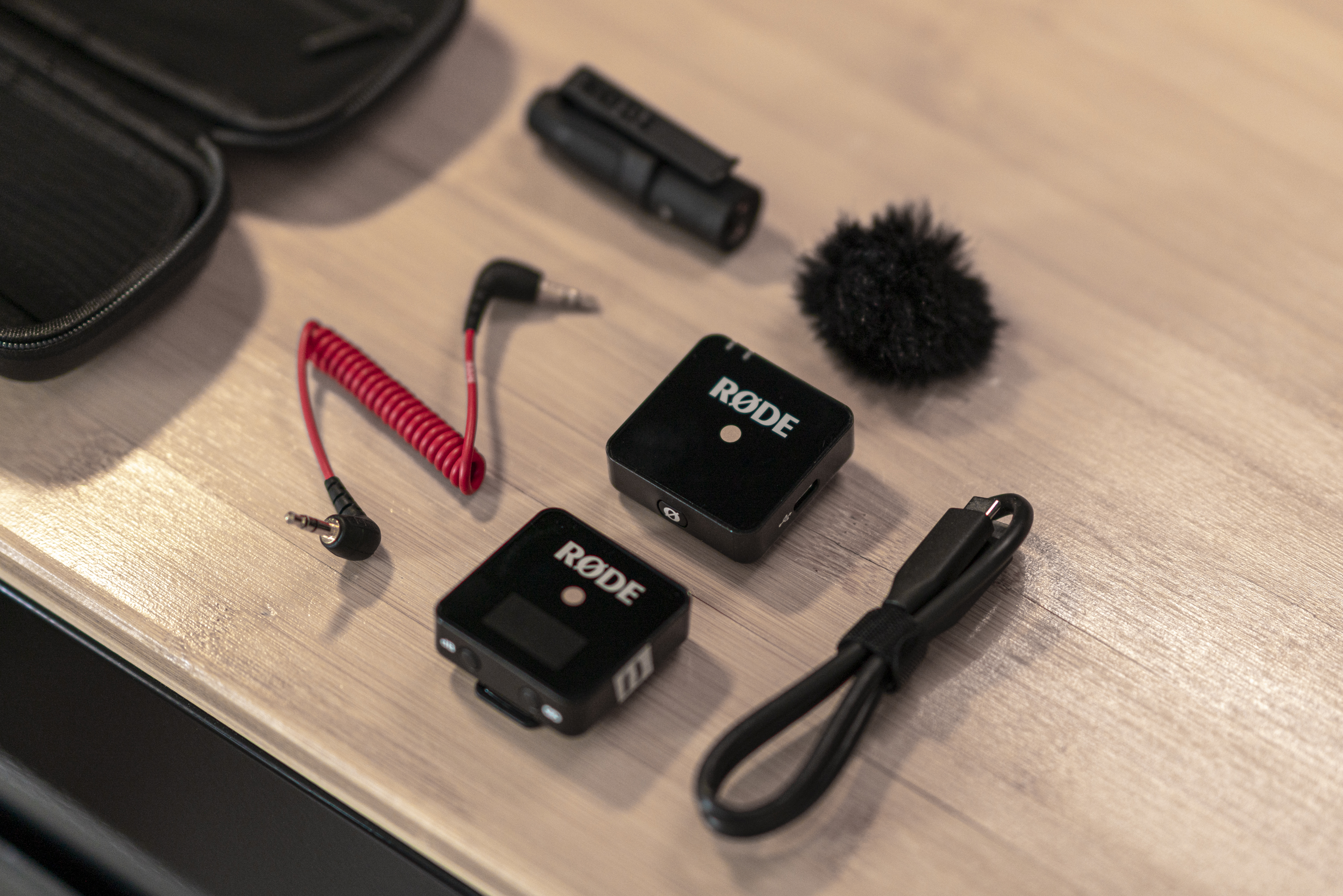 Trådlöst mikrofonsystem - røde wireless go