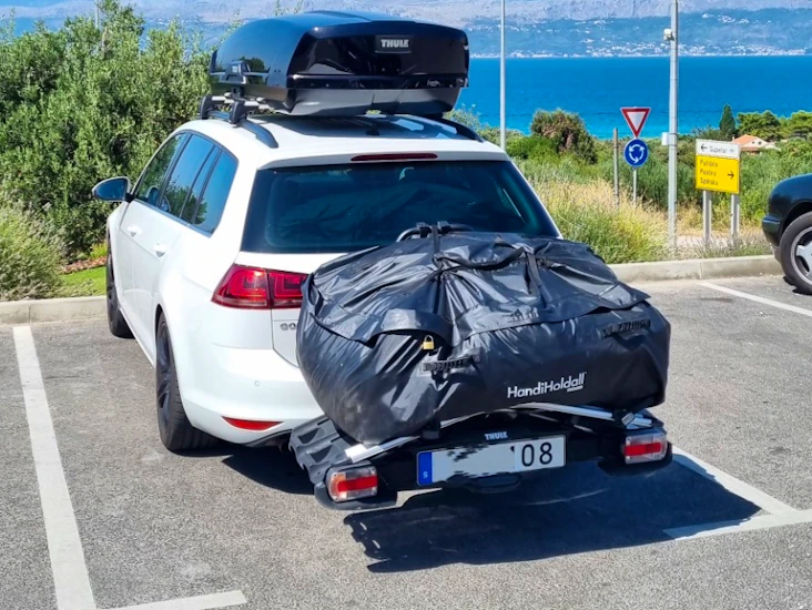 Waterproof soft shell carrier bag 450 l