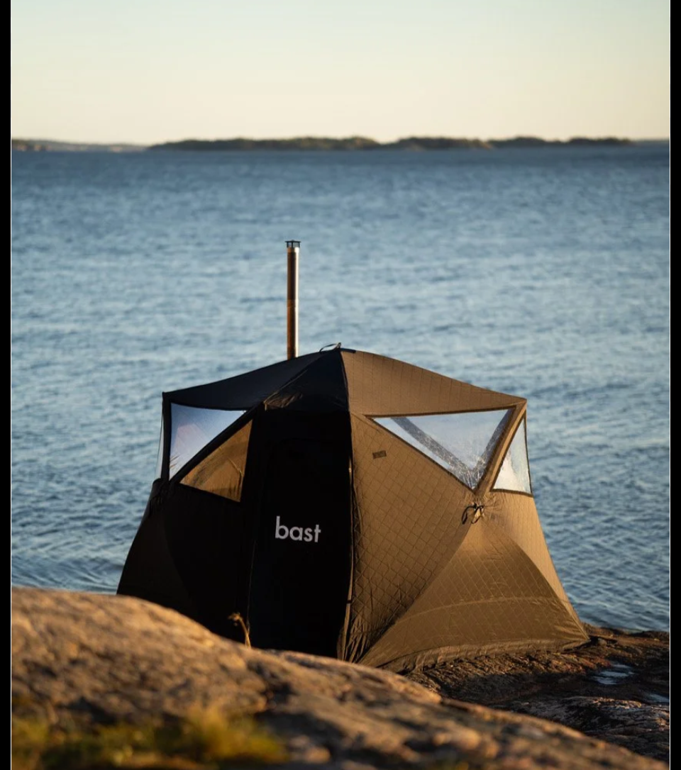 Bastutält - näver 4-6 personer