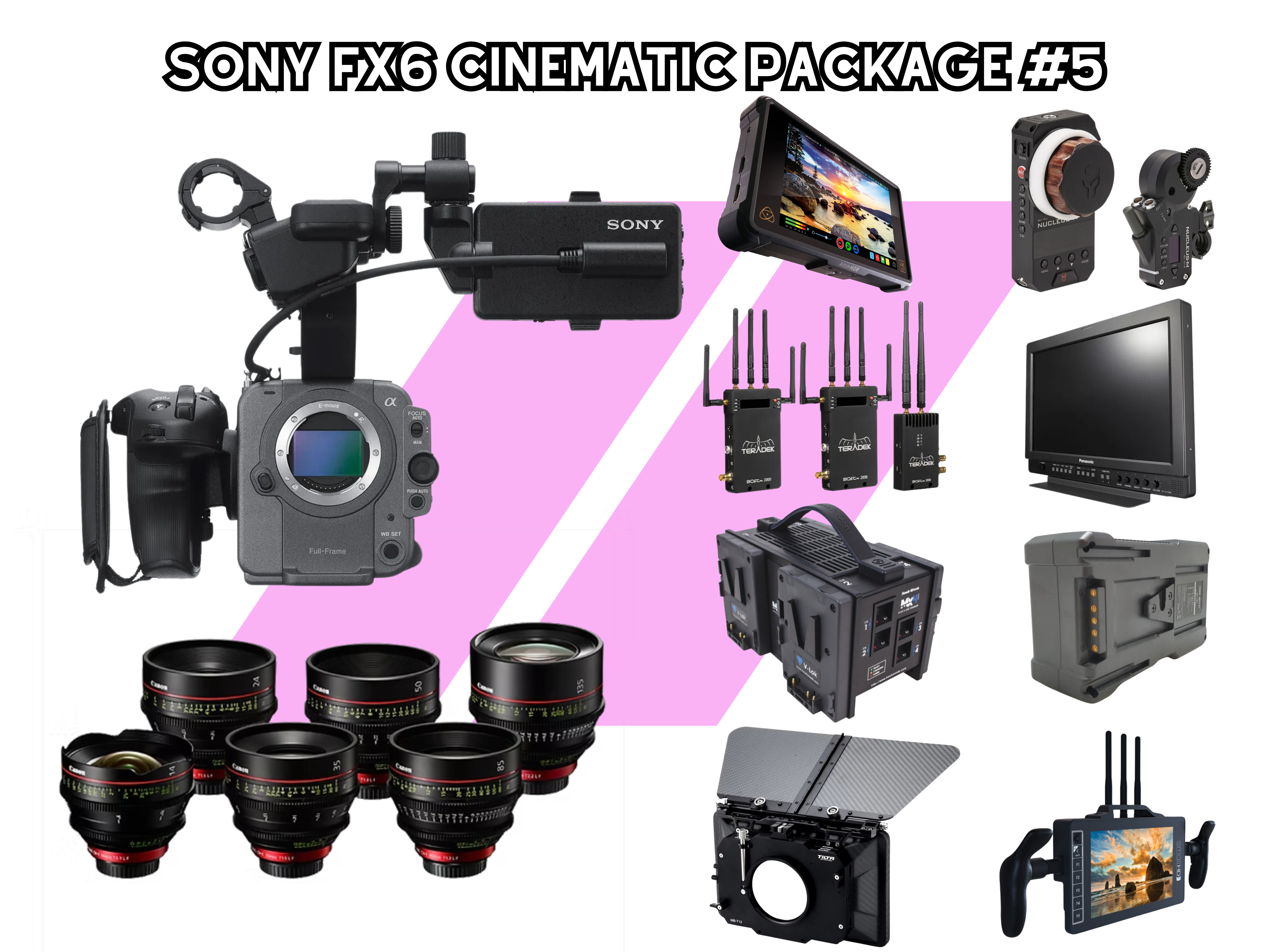Sony fx6 cinematic package #5