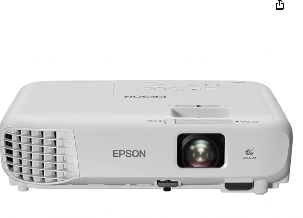 📽️✨ projector rental (projector only) epson eb-w06 3lcd projector ✨📽️