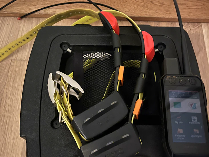 Garmin alpha 200i med to t5x halsbånd