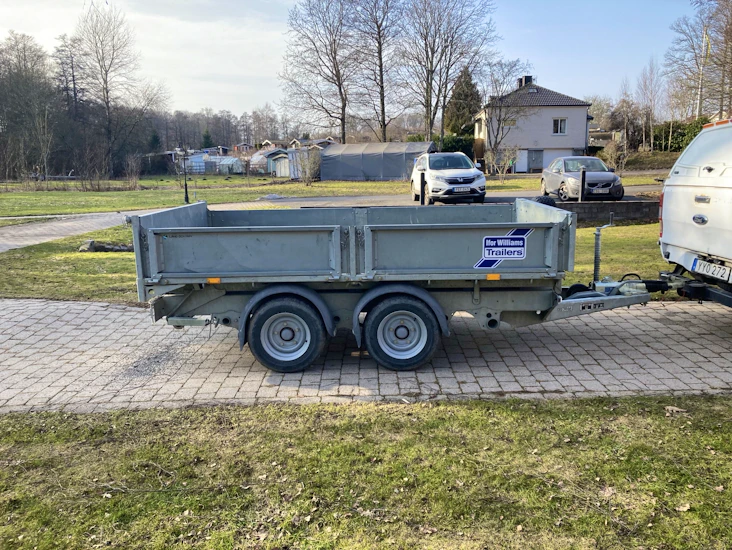 Tippsläp 3,5ton