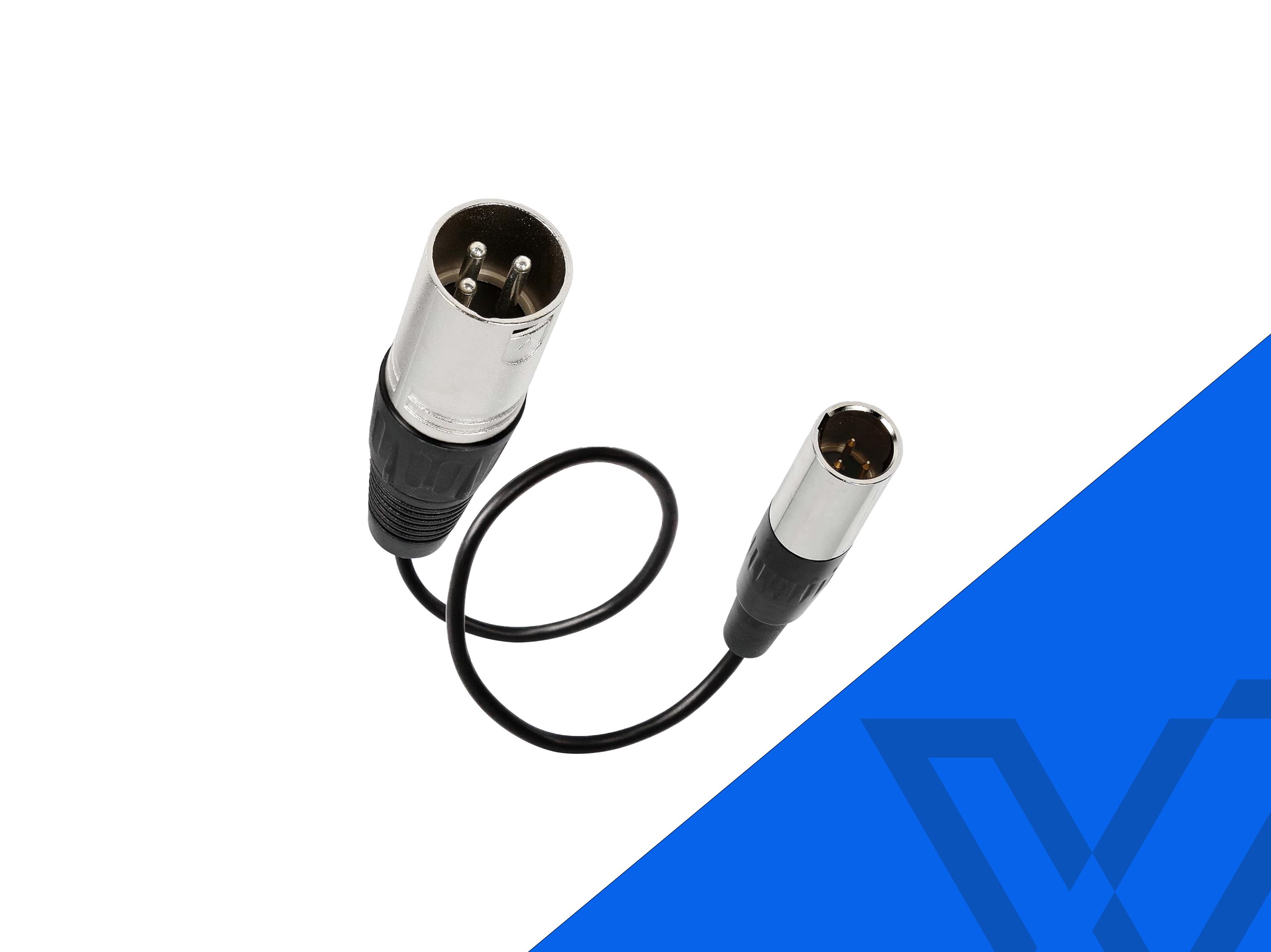 Mini xlr to xlr adapter