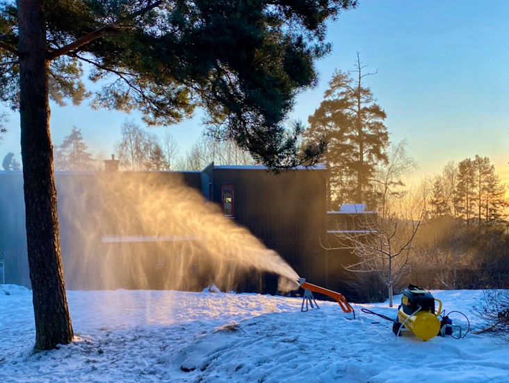 Snøkanon – produser din egen snø