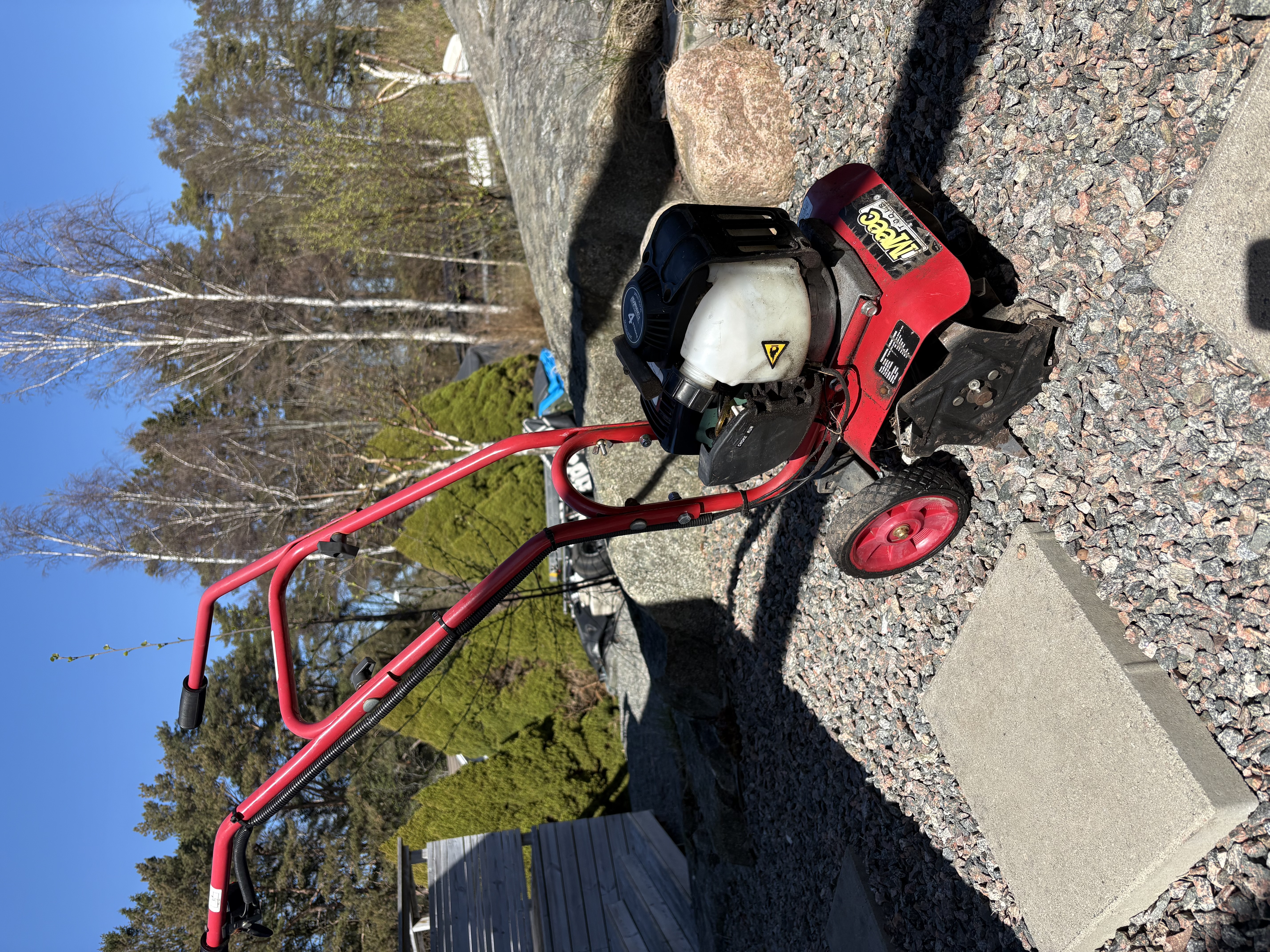 Liten jordfräs meec tools