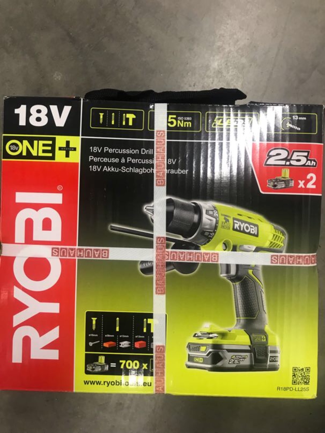 Borrmaskin o skruvdragare