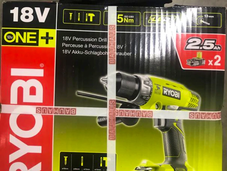 Borrmaskin o skruvdragare