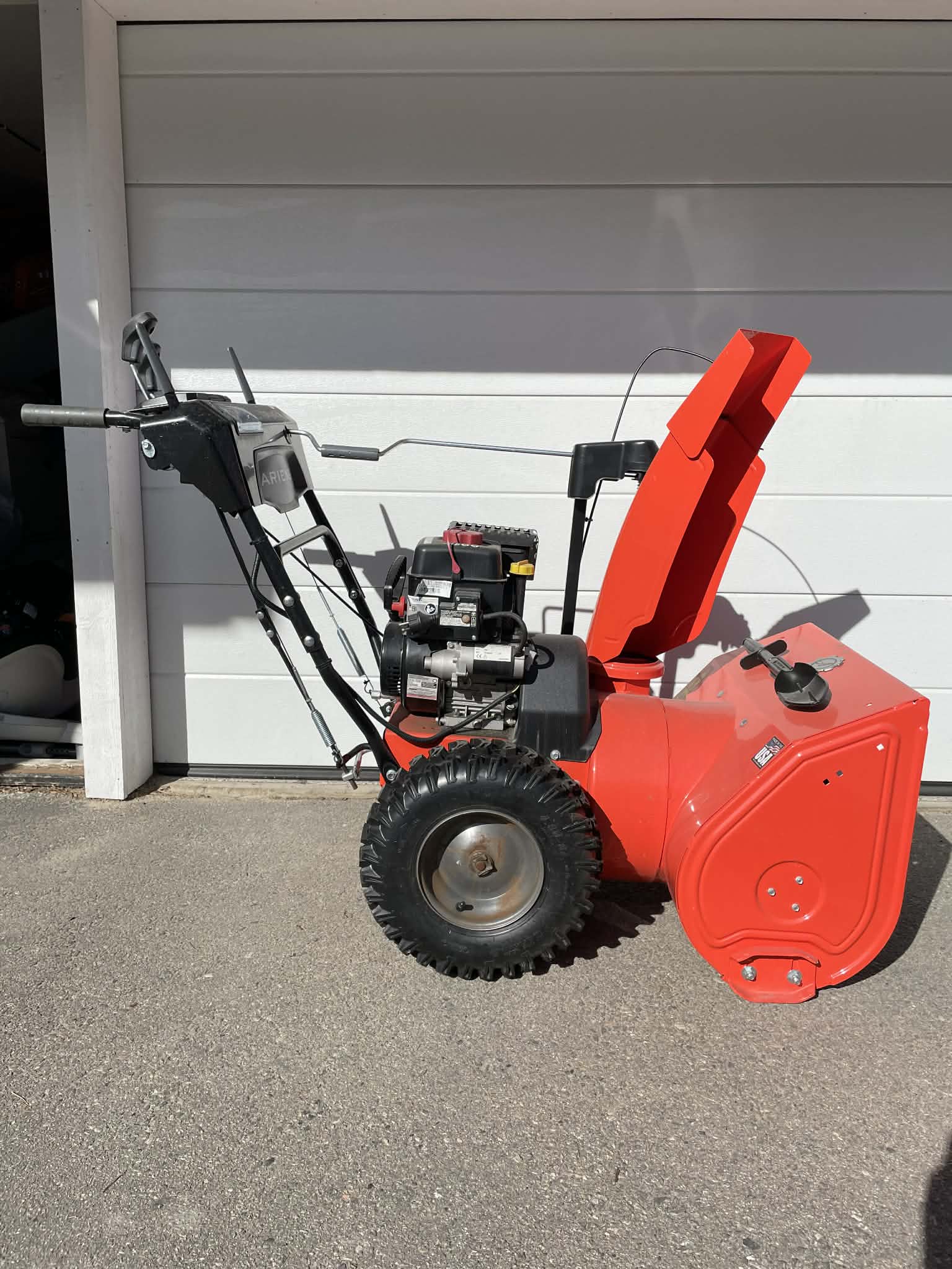 Snöslunga ariens deluxe 24