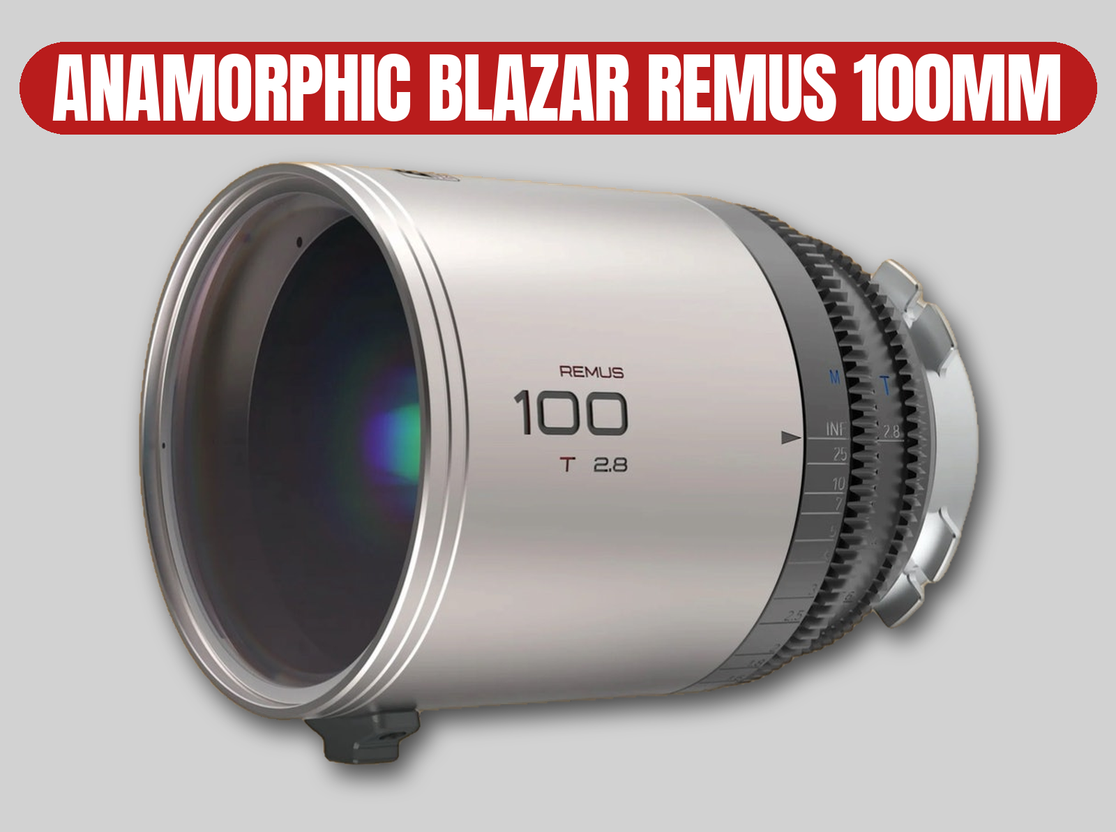 Blazar remus 100mm anamorphic lens | 1.5x / t2.8