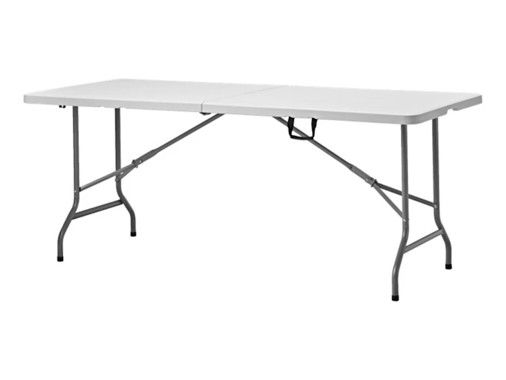 Hopfällbar bord 180x76x74