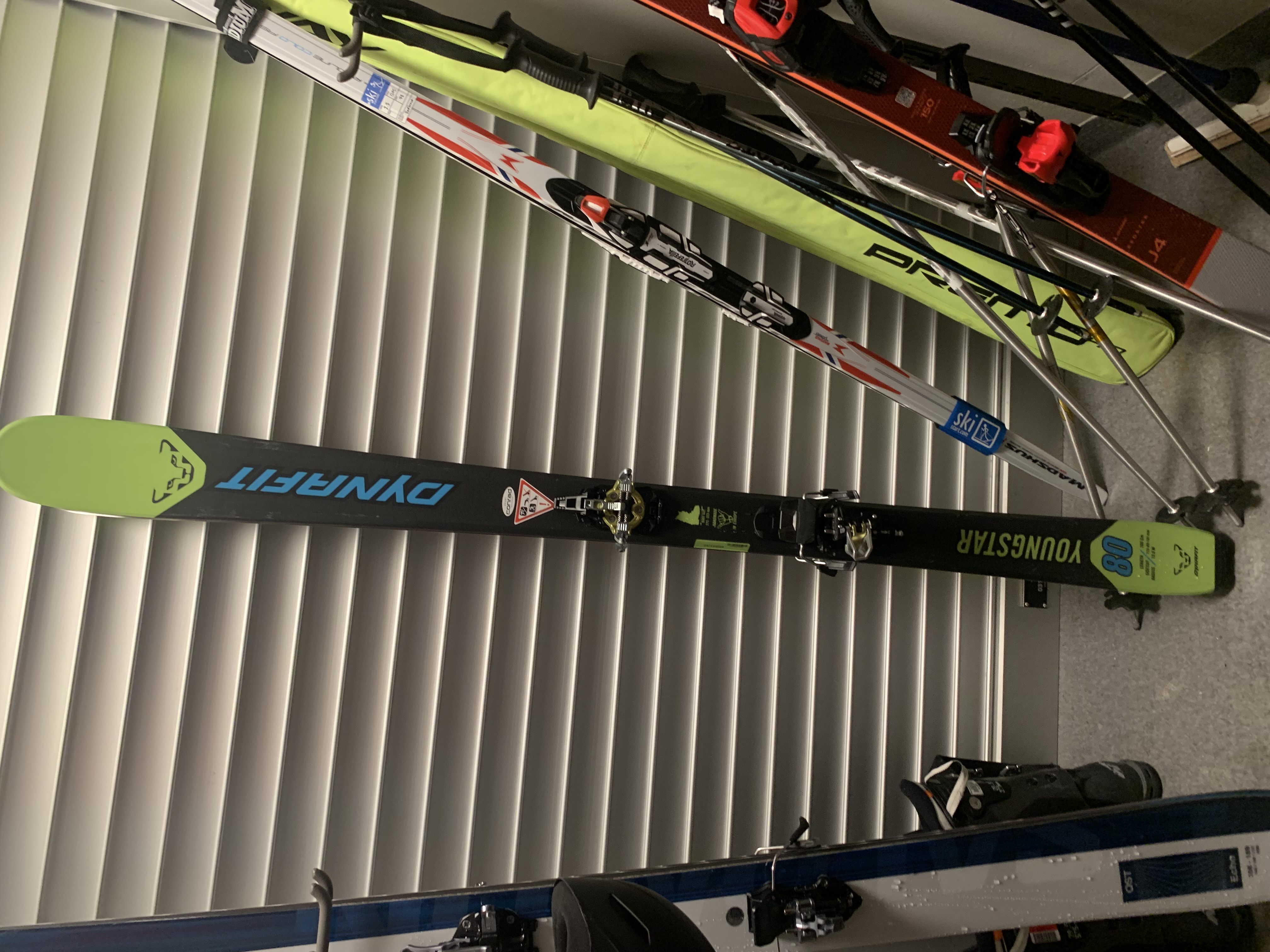 Topptursskidor komplett set 160 cm för ungdom