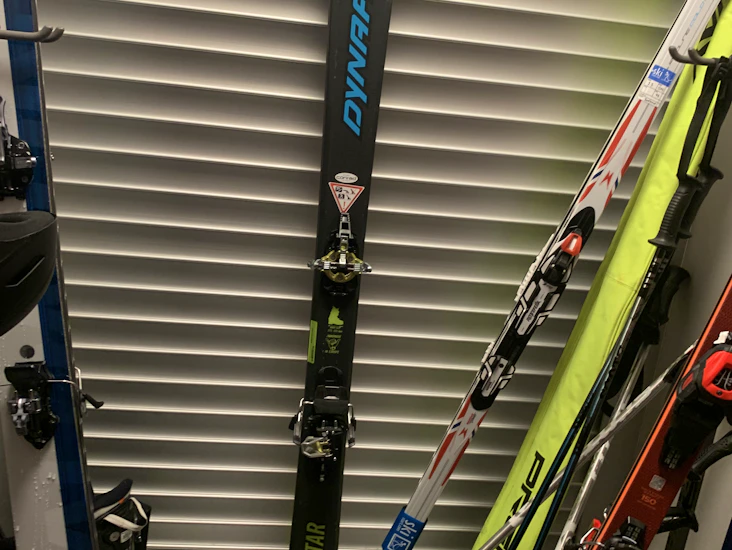 Topptursskidor komplett set 160 cm för ungdom