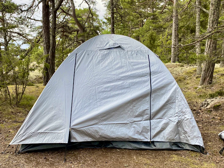 Tält upp till 3 personer, camping, iglo tent, oregon trail