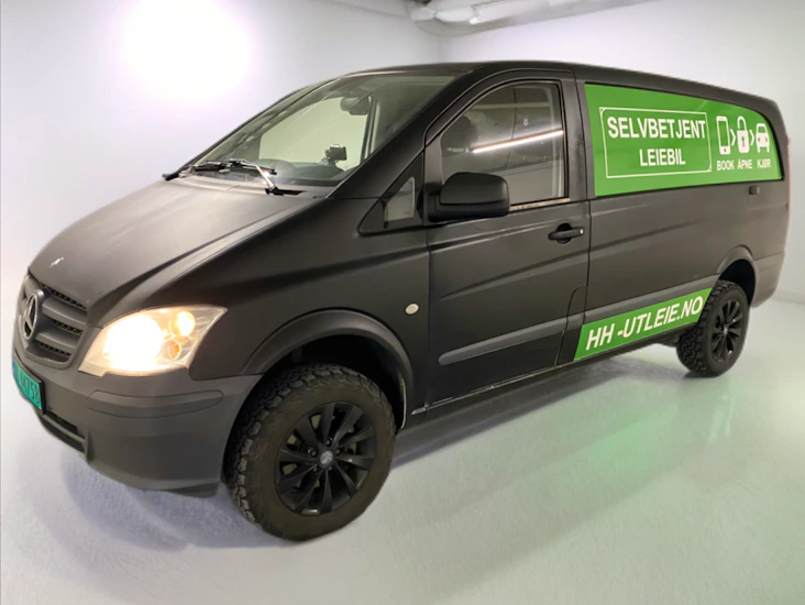 Nøkkelfri - mercedes vito 4x4 (flyttebil)