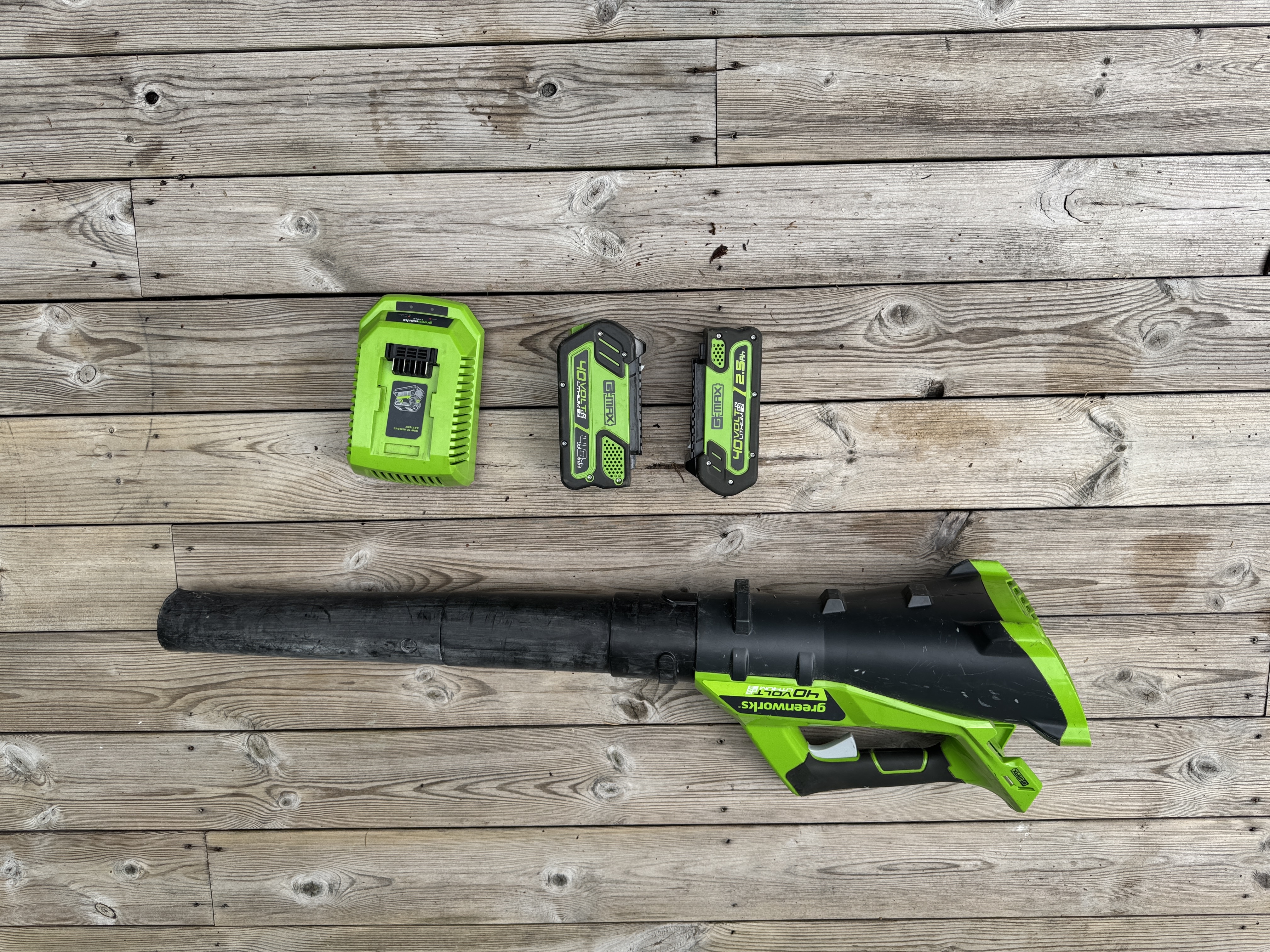 Greenworks lövblås