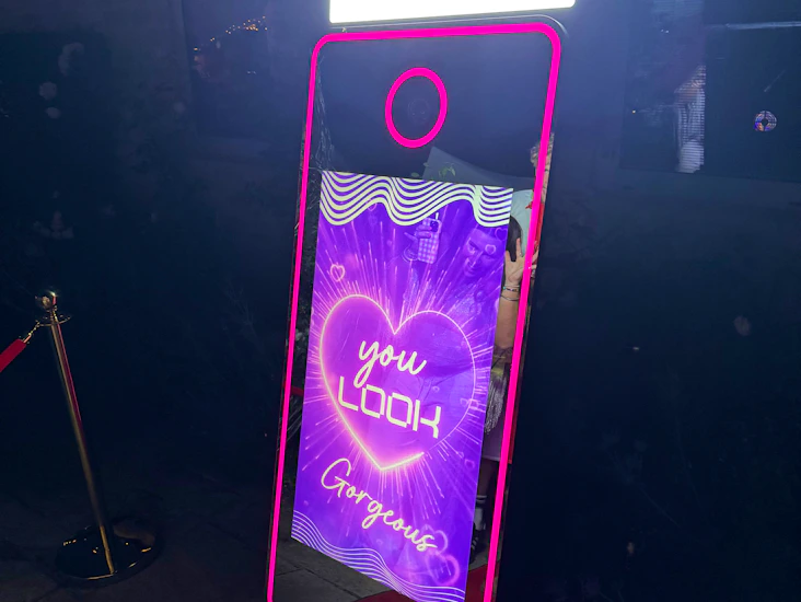 Magic mirror photo booth hire, uk wide