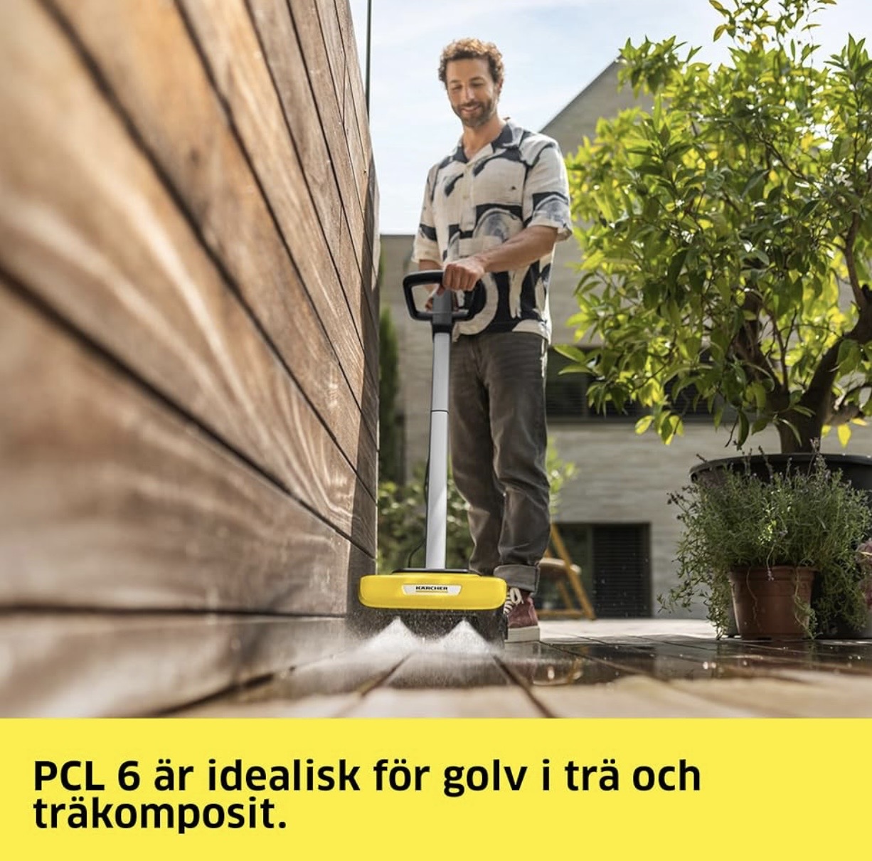 Kärcher pcl 6 terrass- och golvrengörare – för trä & träkomposit