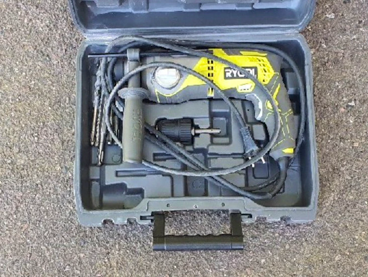 Kraftig borrhammare ryobi