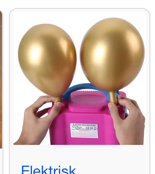 Electric balloon pump