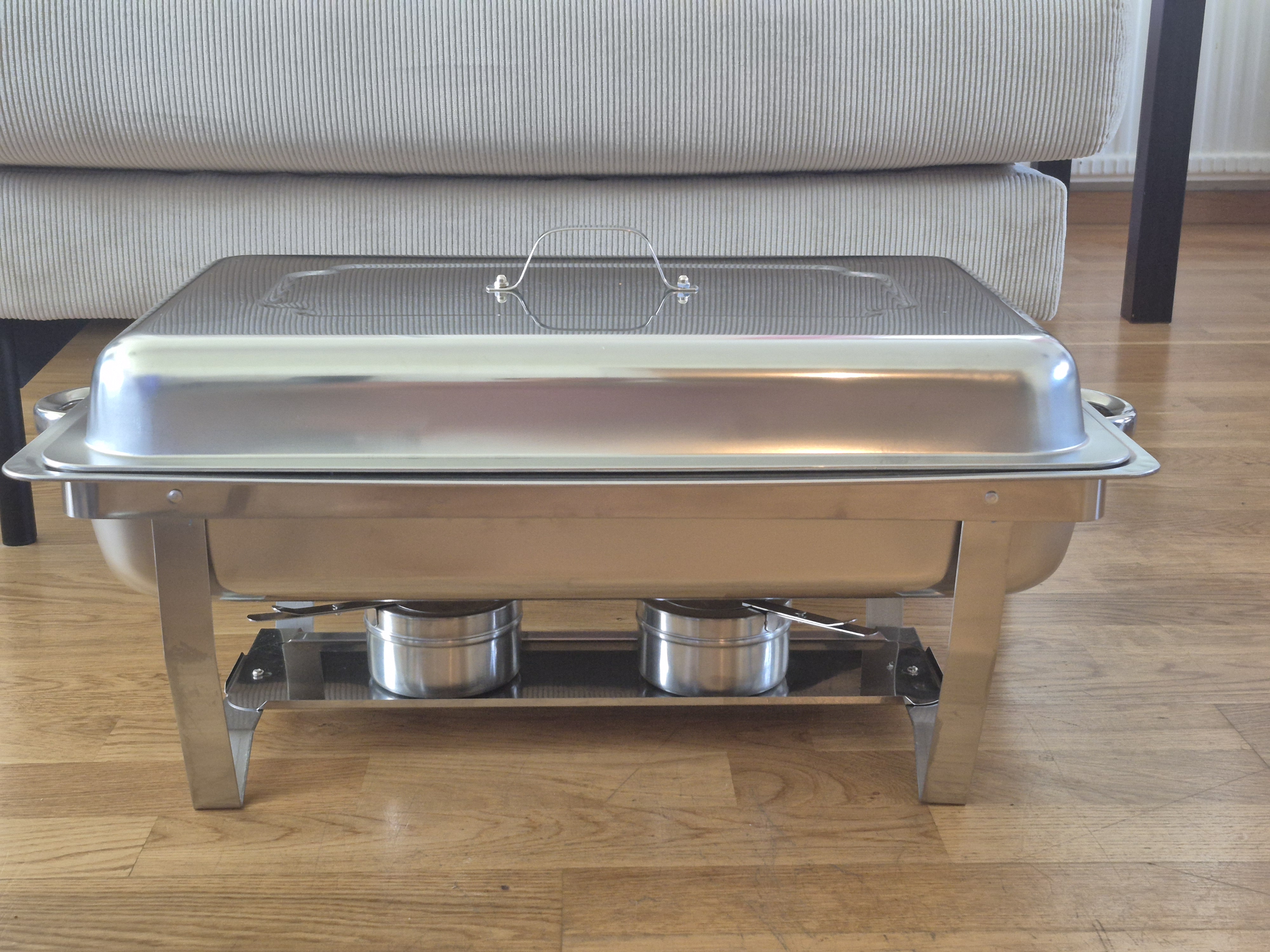 Buffévärmare / matvärmare / chafing dish / cateringvärmare – flera finns
