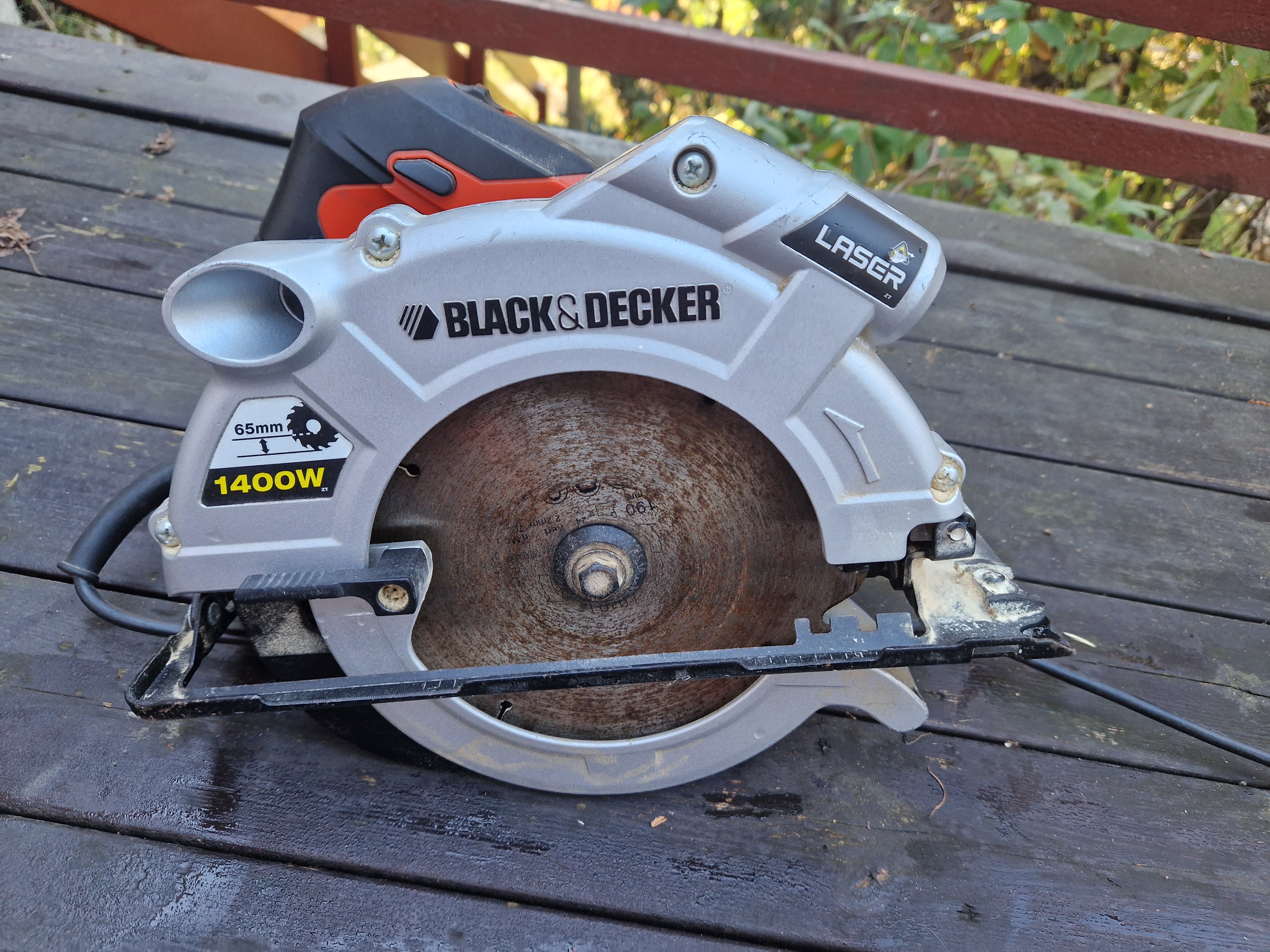 Black & decker 1400w sirkelsag