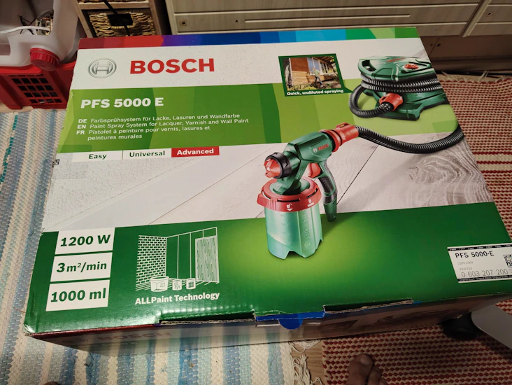 Bosch pfs 5000 e maaliruisku