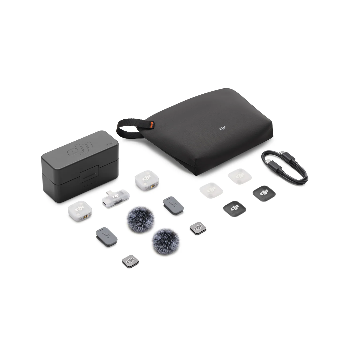 Dji mic mini 2 - trådlös mikrofon för smartphone och kameror - perfekt för vlogg, intervju, videor mm