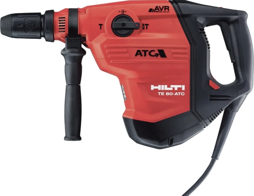 Bergborr och slagborrmaskin hilti te 80 atc