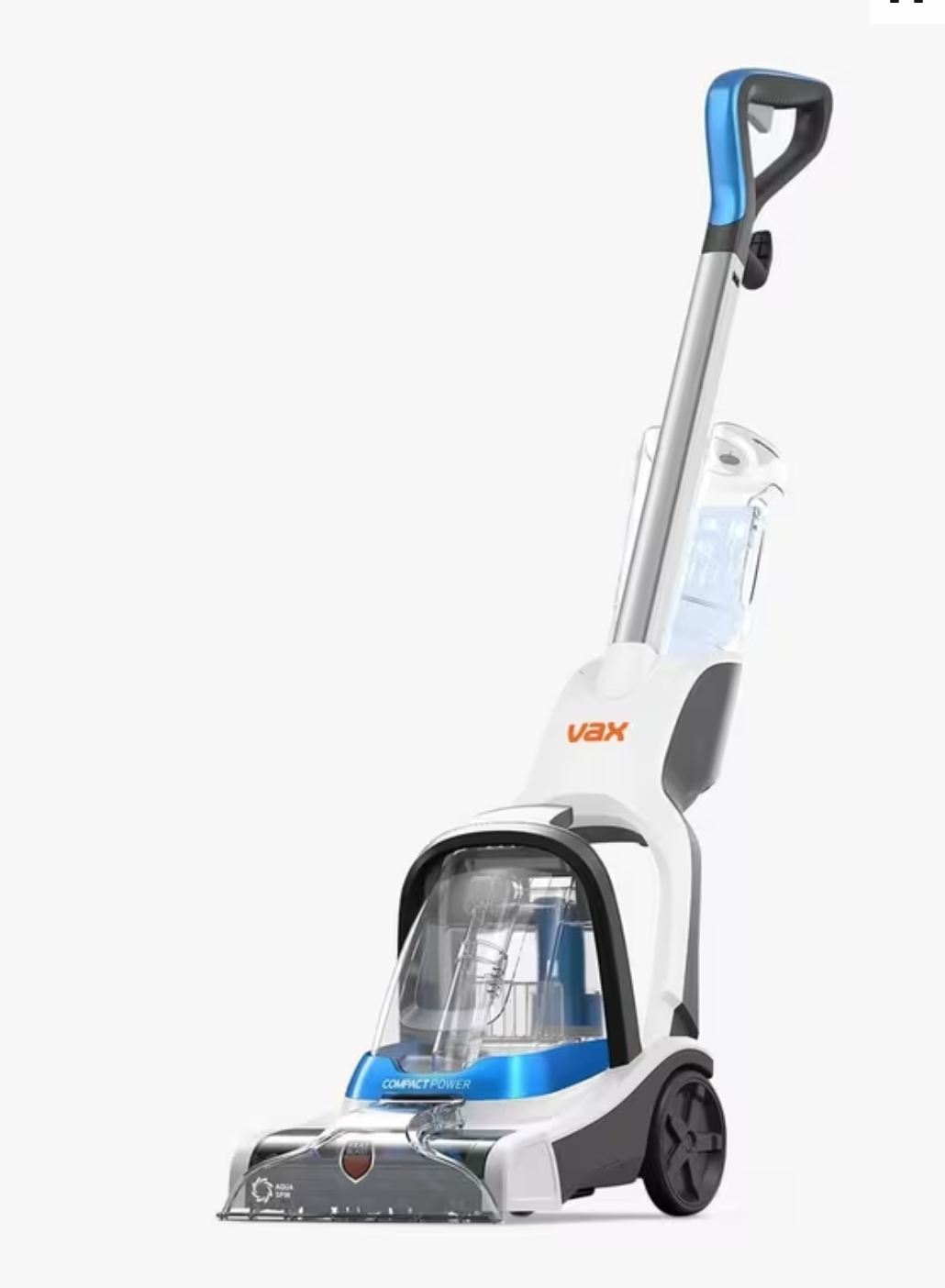 Vax compact power upright carpet cleaner