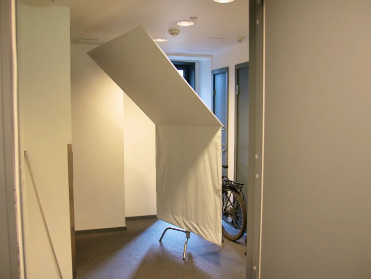 White & black reflector / absorb 4 x 4'