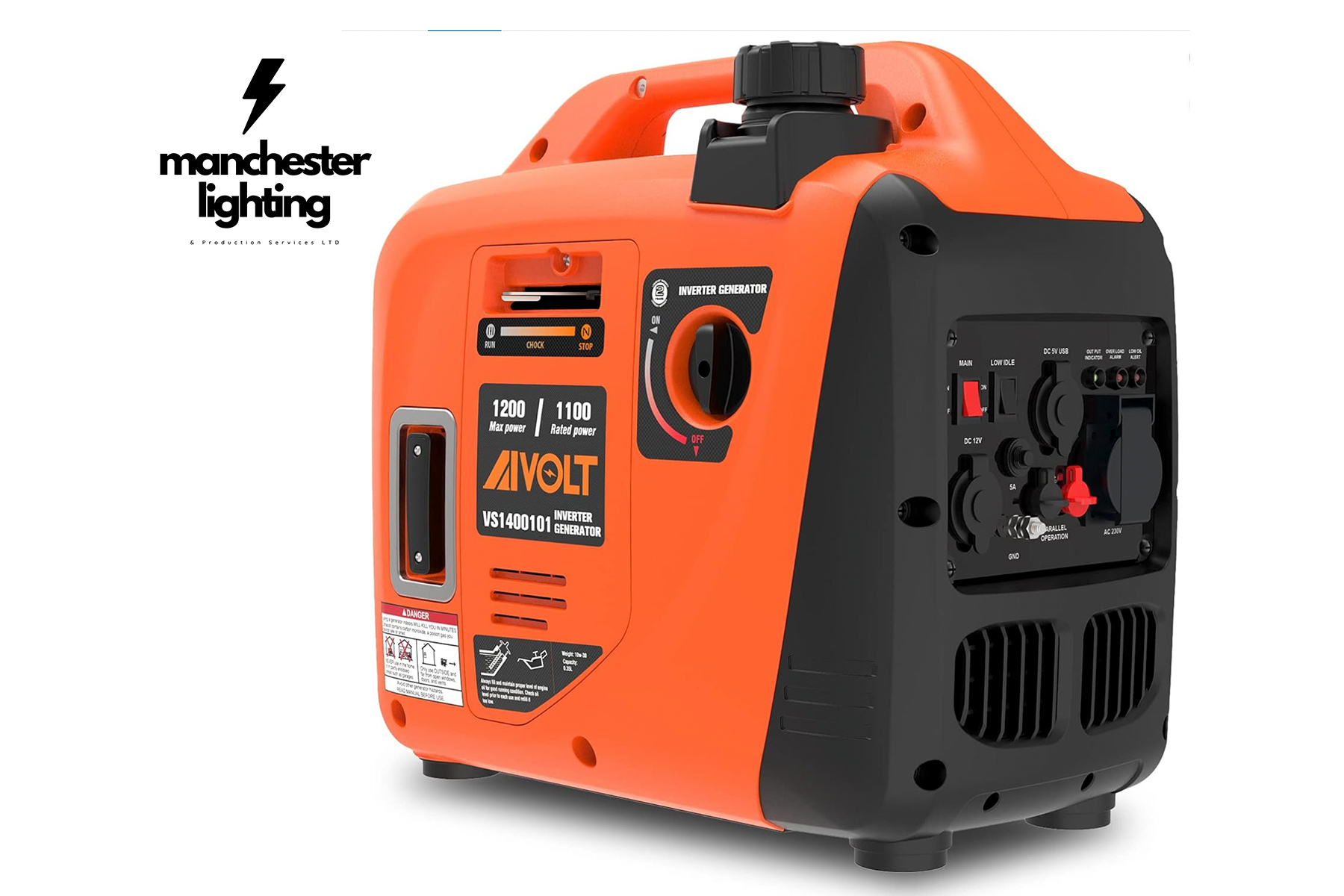 Aivolt 1200w petrol inverter generator