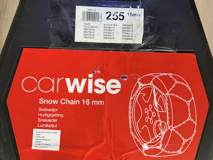 Carwise snökedjor 255 16
