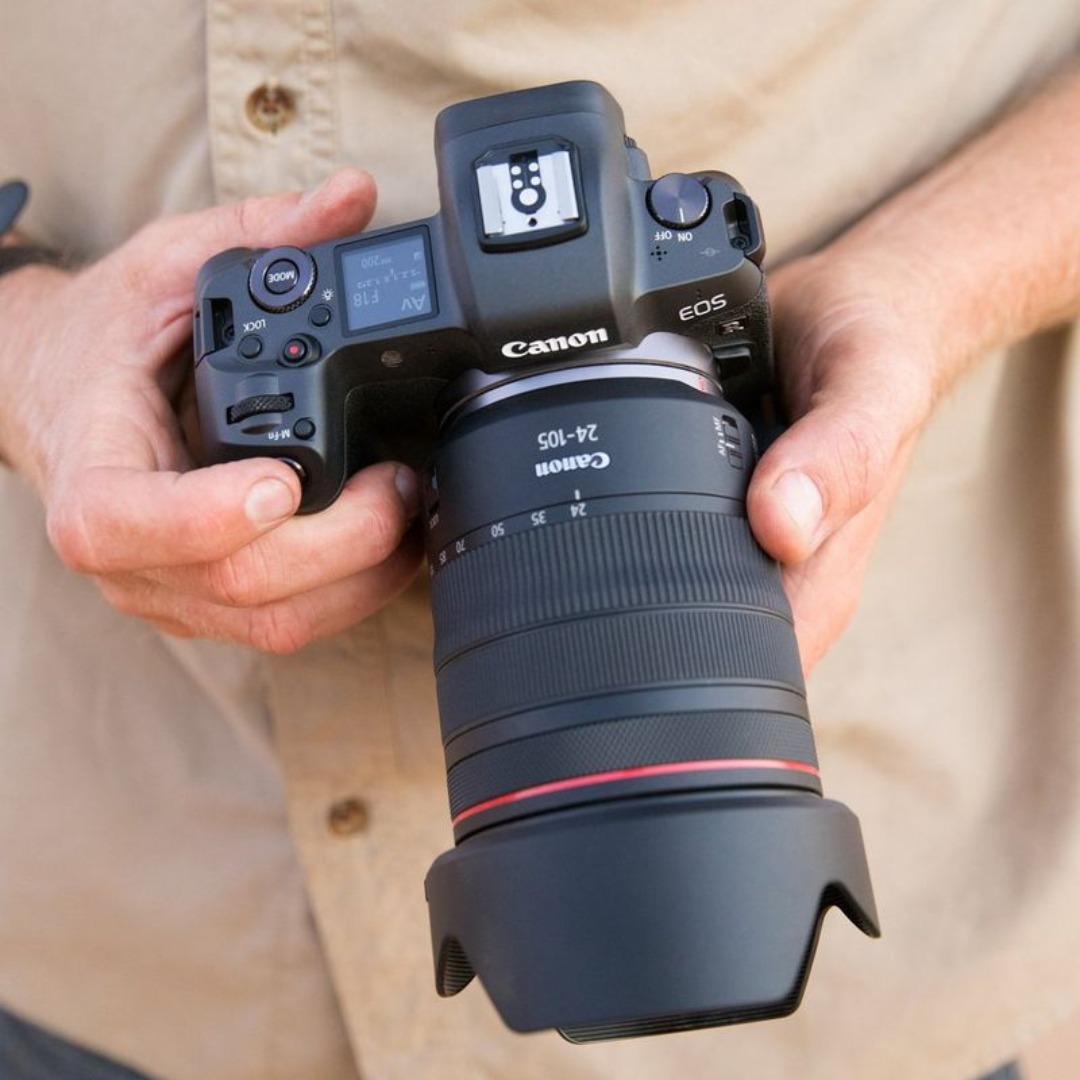 Pro kamera kit canon eos r 