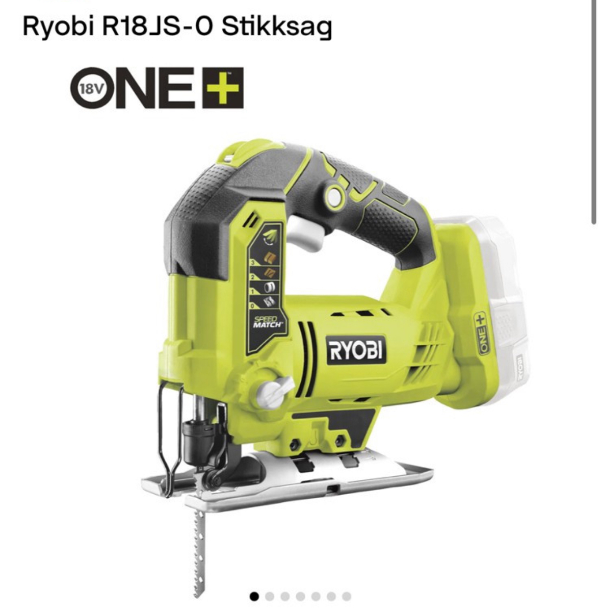 Stikksag ryobi