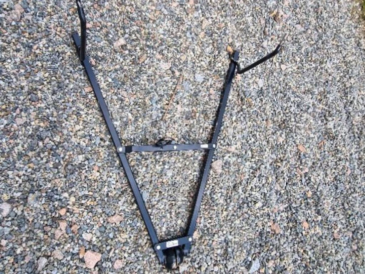 Cykelhållare för 2 cyklar, dragkroksmonterad