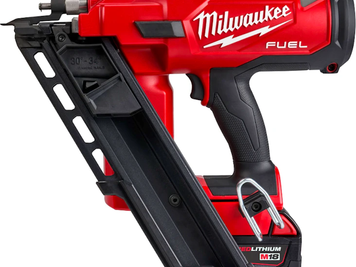 Milwaukee m18 ffn spikpistol med laddare och batteri (nyskick)