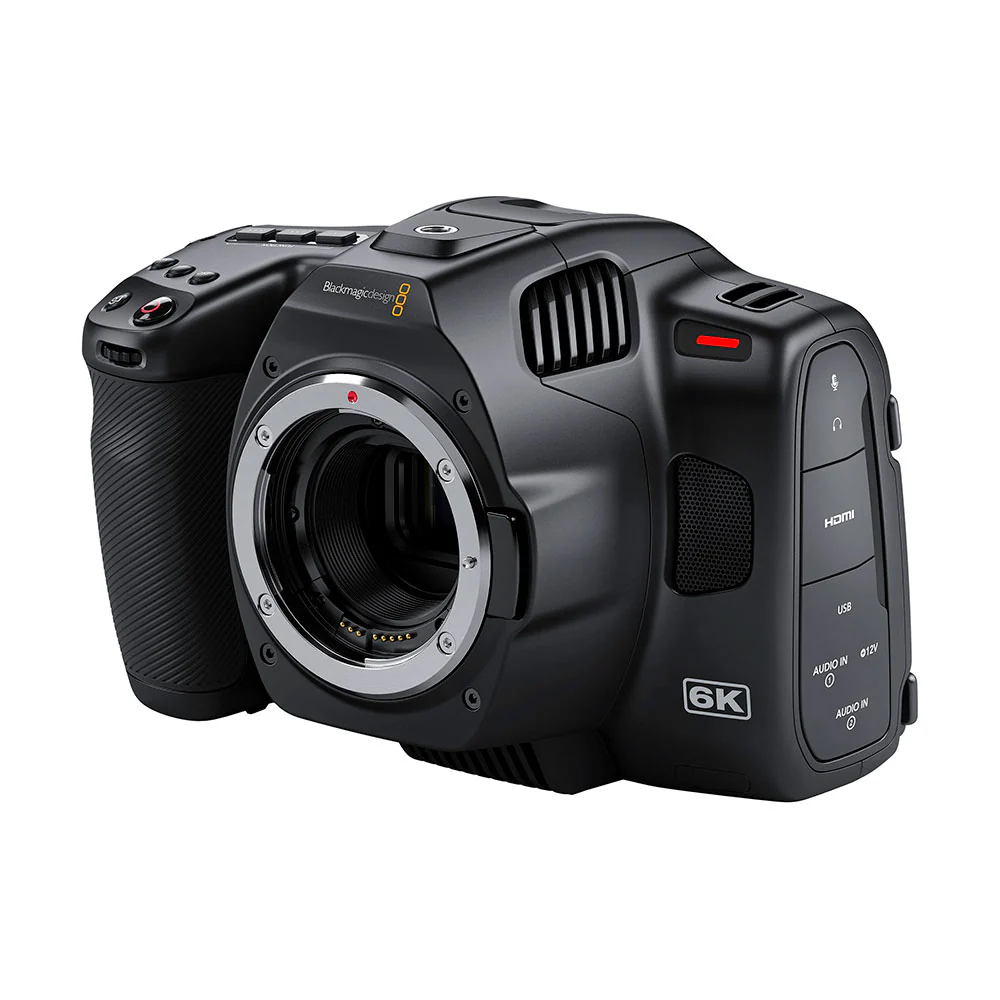 Black magic pocket 6k pro + v mount battery 