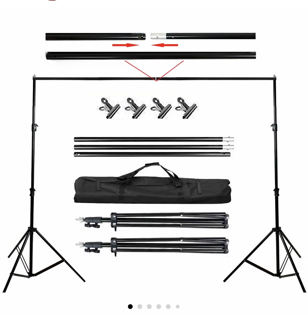 Photography backdrop stand 